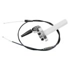 44-97761 Emgo Chrome Throttle Cable Kit