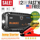2000a 667016889380 Suaoki Car Boat Jump Starter Booster Power Bank