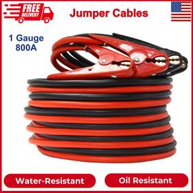 Ab-jc-1ga-25ft-800a A Abigail Heavy Duty Jumper Cables Booster 1 Gauge 800a 25 Ft