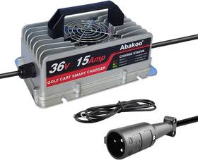 Dl-36v15a Abakoo 36 Volt 15 Amp Battery Charger For Club Car Golf Cart 3 Pin Round Plug Dl-36v15a Abakoo 36 Volt 15 Amp Battery Charger For Club Car Golf Cart 3 Pin Round Plug