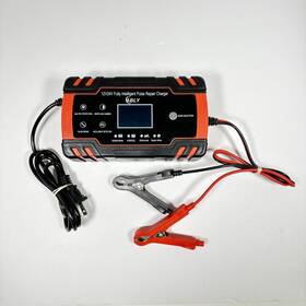 Zyx-j30 Ably Fully Intelligent Pulse Repair Battery Charger 8-amp - 12v And 24v