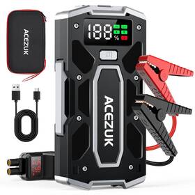 M02-us Acezuk Battery Jump Starter 5000a Smart 10.0l Gas/8.0l Diesel Portable Car S