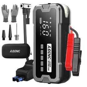 4000a Adinc Cy53 Car Jump Starter With Air Compressor 160psi Portable Battery