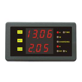 Usvam90100c1pc Aili Dc 120v 100a Voltage Current Ah Time Meter Battery Charge Discharge Agm Sla Lead