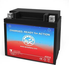 Ajc 688624058074 Battery Compatible With Kawasaki Kvf750 Brute Force 750cc Atv
