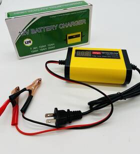 All Access Trading 445015442415 Car Battery Motorcycle Charger 12v 6a Smart Maintainer Trickle Agm/gel Rv Atv