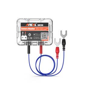 Bm300 Ancel Bm200/200 Pro/bm300/bm300 6v 12v 24v Battery Monitor Tester Bluetooth Charging Cranking Test And Alarm