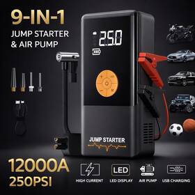 Qb8880325 Apexpione 9-in-1 Jump Starter Air Compressor