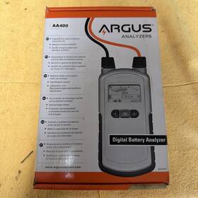 Aa400 Argus Digital Battery Analyzer Analyzers Professional With Case New Box