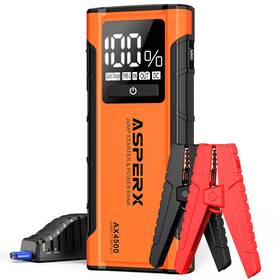 Ax2500-1 Asperx Jump Starter 4500a Peak Car For Up To All Gas And 10.0l Diesel Engines