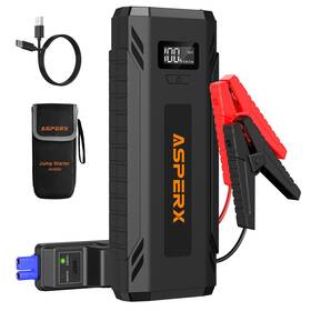 Ax4000 Asperx Car Jump Starter 4000a Peak Battery For All Gas Or 10.0l Diesel Engi