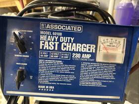 6019b Associated Heavy Duty Battery Charger 6v/12v/24v