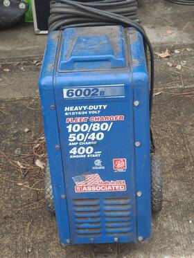 6002b-6002 Associated Equipment Premium Heavy Duty 6002b 6/12/18/24v 400-amp Fleet Charger 6002b-6002 Associated Equipment Premium Heavy Duty 6002b 6/12/18/24v 400-amp Fleet Charger