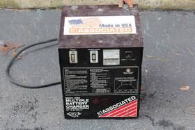 6082 Associated Equipment Heavy Duty Commercial Portable Battery Charger