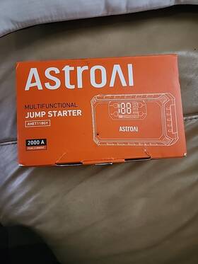 Ahet118uor-us Astroai Multifuncional Jump Starter 2000 A