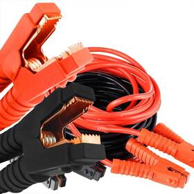 43249-54686 Audeuk Auto Jumper Cables 1 Gauge 1200amp 20ft Heavy Duty Booster For Car