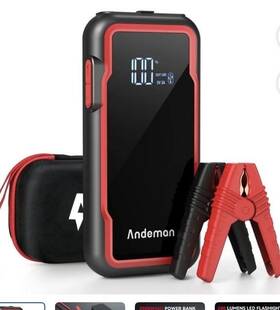 864337 Audew 864337&448 Andeman Car Jump Starter 3000a Peak 20000mah Battery