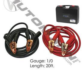 178.3090 Automann Booster Cables Dual 1/0 Ga Weld 20ft