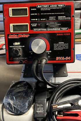 Bva-34 Autometer Diagnostic Battery Load Tester Analyzer 12v Starting Charging