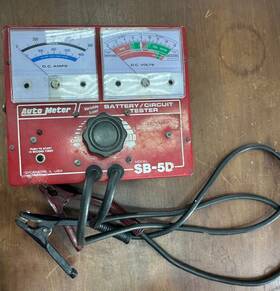 Sb-5d Autometer 800 Amp Variable Load Battery Auto Meter System Tester Sb 5d