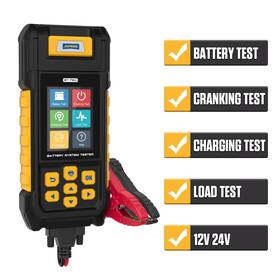 Bt760 Autool Automotive Car Battery Load Tester With Printer 12v 24v Digital Analyzer