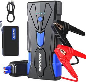 6000a Autoone 724087749668 Car Jump Starter 12v Portable Battery Charger Usb Led Flashlight