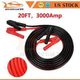 Autopartsclub2018 Ap162024ac01 20ft Booster Jumper Cables Gauge Battery Starter Emergency