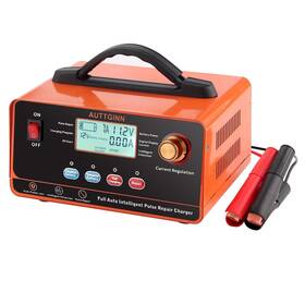 Aut01b Auttginn 12v 24v Adjustable Battery Charger Maintainer 0-20a Car