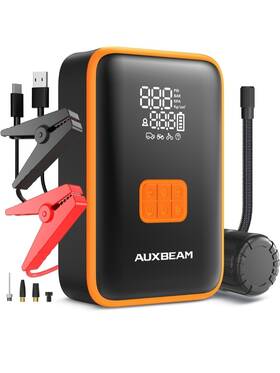 Aj3500-ab Auxbeam Jump Starter With Air Compressor 3500a Jumper Box For Car Battery Porta