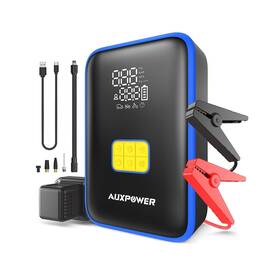 3000a Auxpower A3000 Jump Starter With Air Compressor Portable Car Jumper 160psi Ti