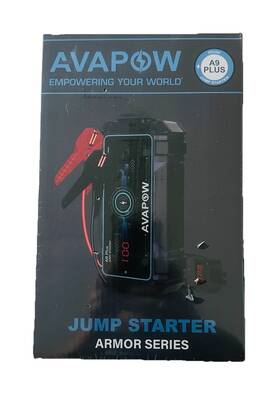 A9-plus Avapow Portable Jump Starter Car Battery 2000a Peak A9 Plus