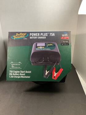 022-02 Battery Tender Power Plus 75a Wifi Charger Boost Maintainer With Box
