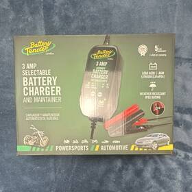 0202 Battery Tender 022 Cos Power 3a 12v/6v Switchable Charger - Motorcycle Car Boat Atv
