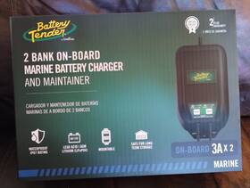 022-1002-dl-wh Battery Tender Wavecharge 2-bank Selectable 12v Or 6v 6 Amp Charger