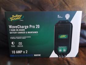022-1007-dl-wh Battery Tender Wavecharge Pro 2-bank 12v 20 Amp Charger 022-1007-dl-wh Battery Tender Wavecharge Pro 2-bank 12v 20 Amp Charger