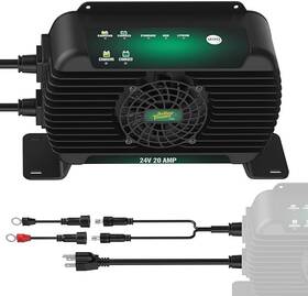 022-2012-dl-wh Battery Tender Powerplus 24v 20a Charger Weatherproof Fast Charging For Agm &