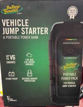 030-1000-pm Battery Tender New 600a Vehicle Jump Starter And Portable Power Bank