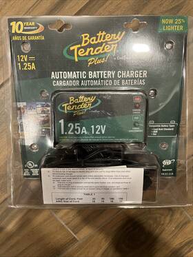 021-0128 Battery Tender Bt-128n Deltran Plus Charger Model# 12volt 1.25a Maintainer 021-0128 Battery Tender Bt-128n Deltran Plus Charger Model# 12volt 1.25a Maintainer