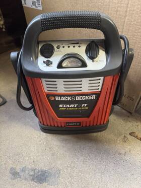 Veco13bd Black Decker Jump Starter