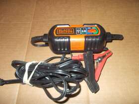 Bm3b Blak&decker Catalog#bm3b Black&decker 6/12 Volt Auto Battery Maintainer With Instruction Manual Bm3b Blak&decker Catalog#bm3b Black&decker 6/12 Volt Auto Battery Maintainer With Instruction Manual