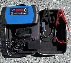 0899007589 Blue-fuel 85-901 Jump Starter P04012274 In Carrying Case - Never Used