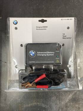 Bmw 821104068815 Advanced Battery Charging System 12v 1.25a Part# 82 11 406 881 Charger