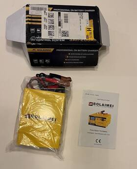 168c Bolaimei Battery Charger Of Lead Acid 8 Stage Charging Nib