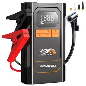 9000a Bsmoom N6-b1 Car Jump Starter Battery Booster Usb Led Power Bank Pack Carry Case