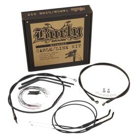 B30-1202 Burly Brand Cable And Brake Line Kit