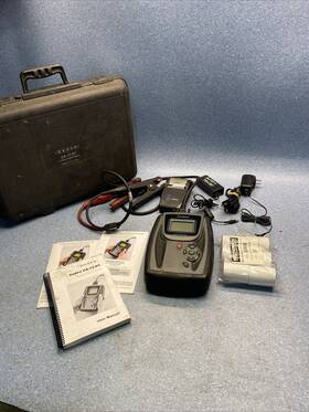 Spef01193 Cadex Ca-12-dt Digital 12v Battery Tester/ Rapid Tester With Printer And Case