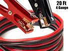Car-10270 Unbranded Ft Gauge Battery Booster Cable Jumping Cables Power Jumper Car-10270 Unbranded Ft Gauge Battery Booster Cable Jumping Cables Power Jumper