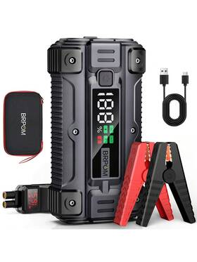6000a Car Jump Starter G585 Peak 26800mah Up To All Gas Or 10.0l Engine 50 Times 12v