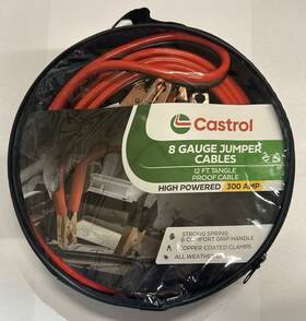 Cl-jmp01 Castrol 8 Gage Jumper Cable