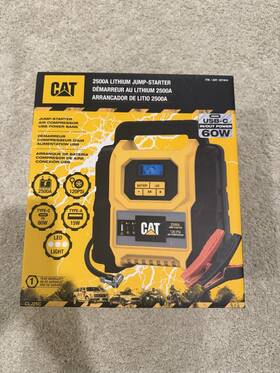 2500a Cat 226898835976 4-in-1 Lithium Power Station Jump Starter Air Compressor Bank 2500a Cat 226898835976 4-in-1 Lithium Power Station Jump Starter Air Compressor Bank
